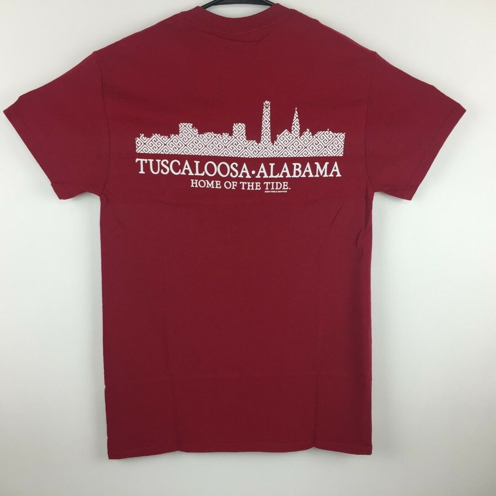 Alabama Crimson Tide T-Shirt Skyline Tuscaloosa